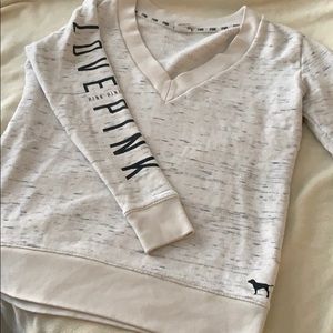 Pink VS Oversize V-neck Sweater